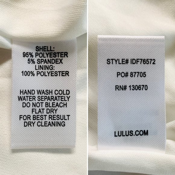 NWOT: Lulu’s - ‘All In Favor’ Midi Dress (WHITE) - Picture 13 of 14